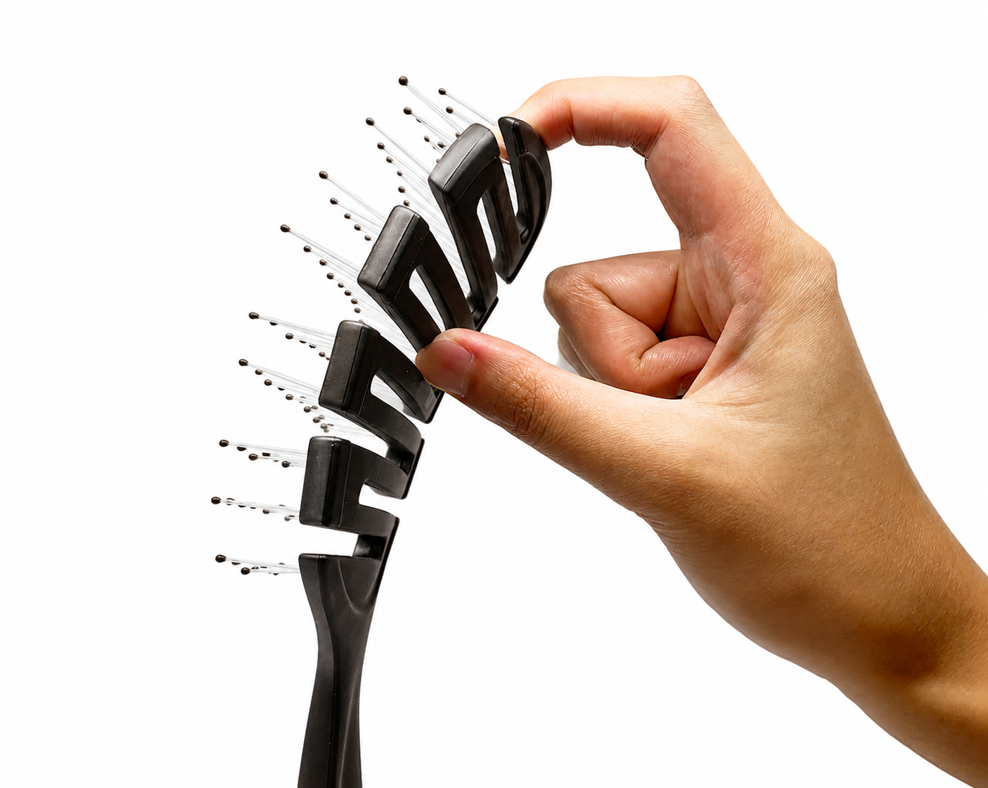 Magic Hair Brush - Bronze Fashion