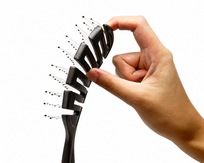 Magic Hair Brush - Bronze Fashion