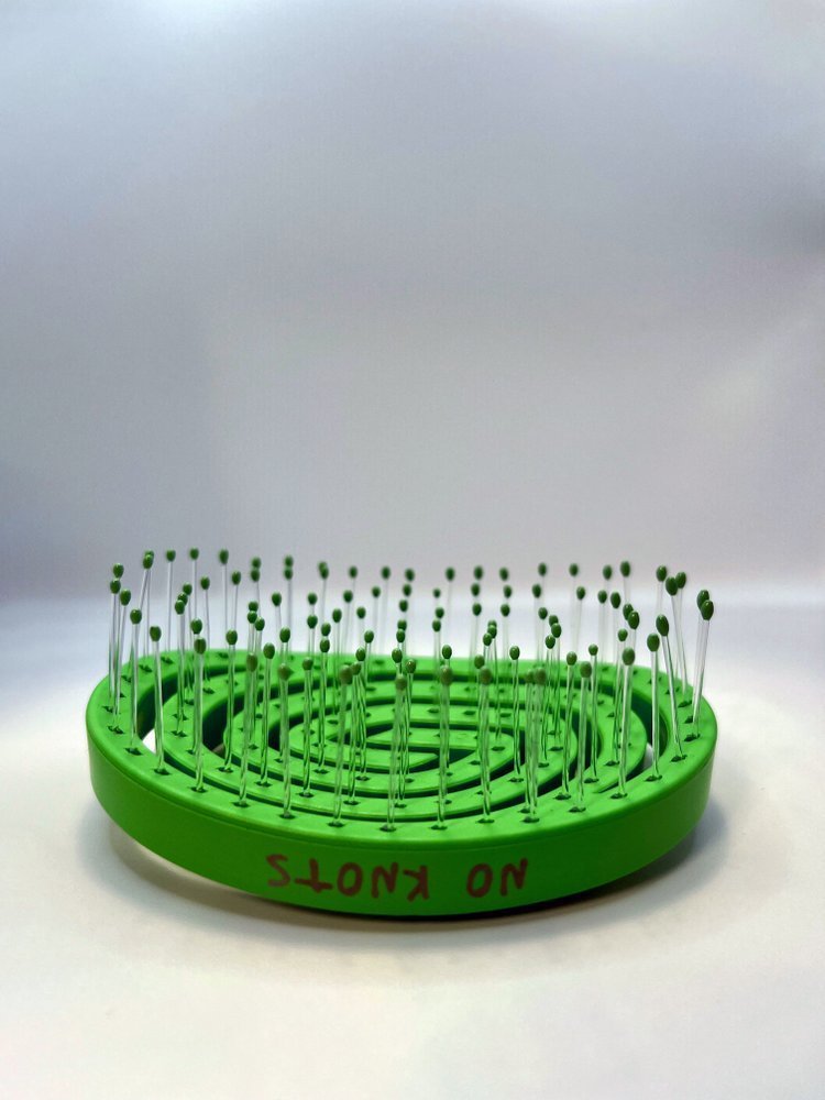 No Knots Detangler Forest Green