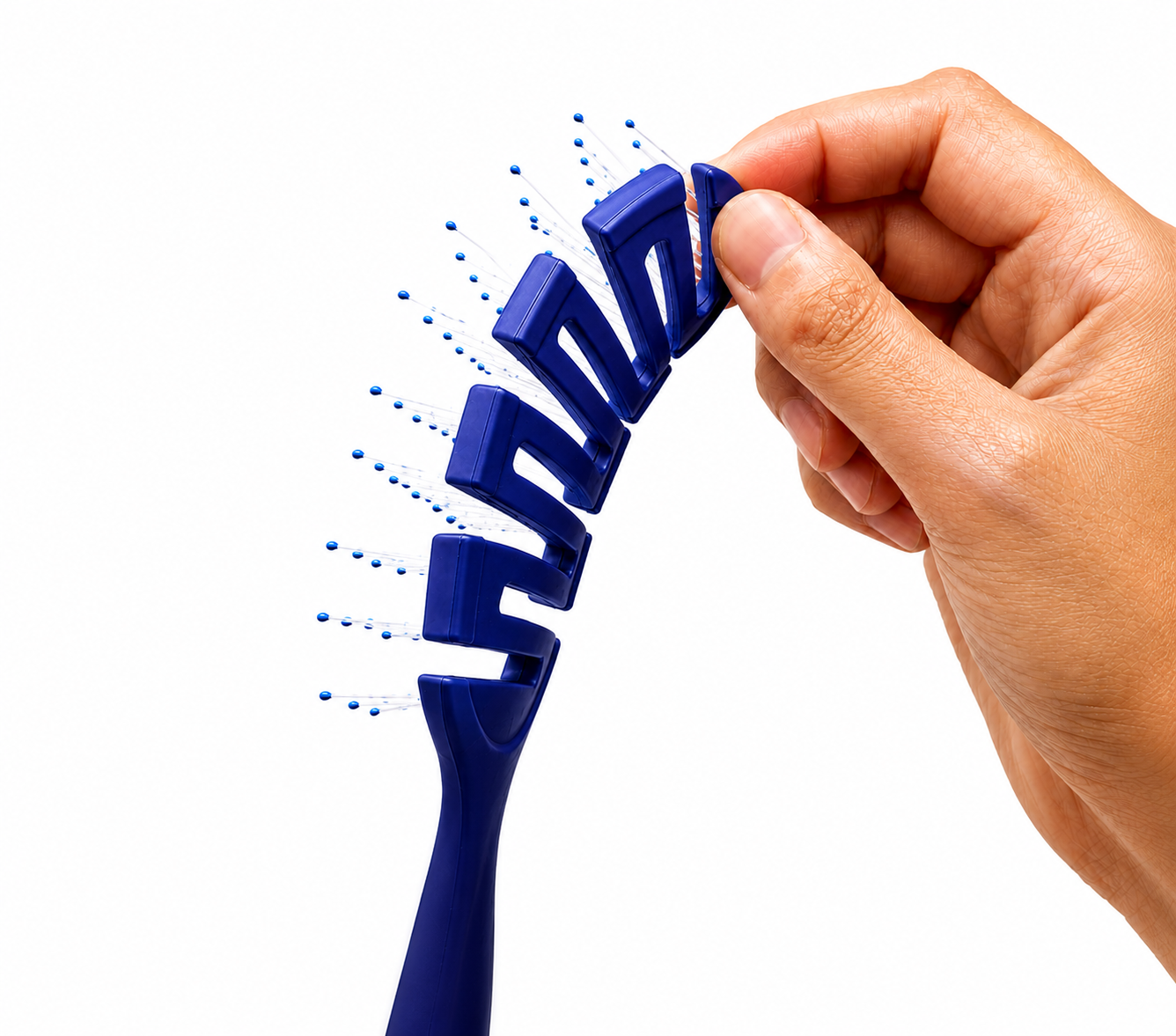 Magic Hair Brush - Sports Blue