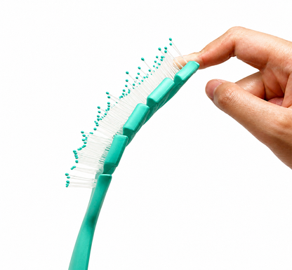 Magic Hair Brush - Mini Sea Green Sports